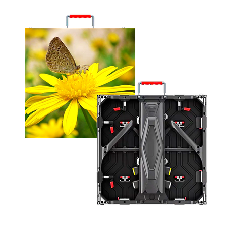 P4.81mm Outdoor 500x500mm Die Casting Alu. Cabinet Rental LED Screen