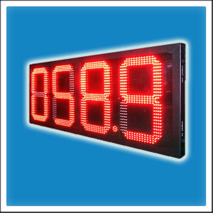 HTD-GP16 16 Inches Digit LED Petrol Station Price Changer Display Board 