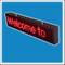 P10 160mm Height Outdoor Programmable LED Message Display Board 