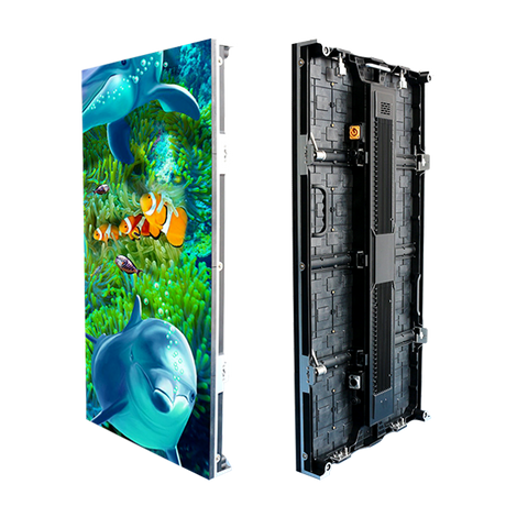 P4.81mm Outdoor 500x1000mm Waterproof Rental LED Screen Wall for Events 